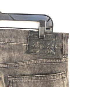 Levi's Bootcut 597 Jeans (Distressed Black) - 32 x 32